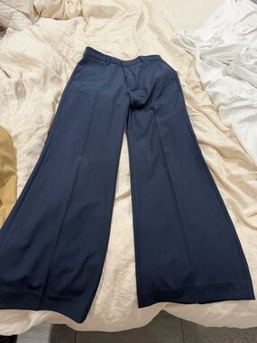 Banana Republic Wide Leg Sculpted Trouser